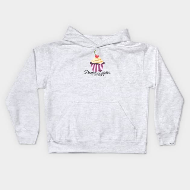 Damien Darhk's Cupcakes Kids Hoodie by FangirlFuel